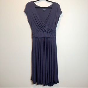 Anthro Maeve Eggplant Purple Dress